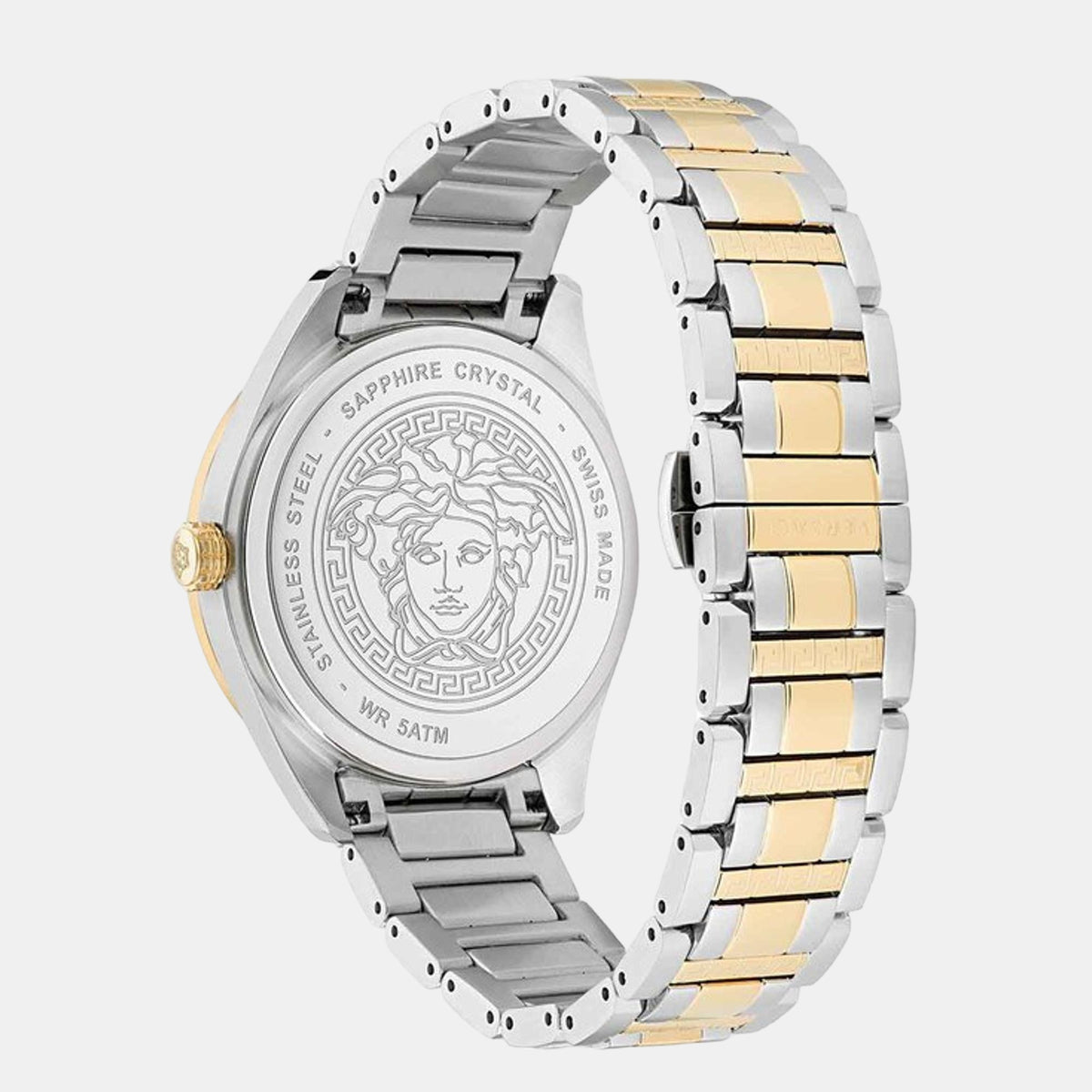 V-Vertical Men Quartz Blue Dial Analog Stainless Steel Watch VE3H00422