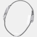 Minimalistic T Bar Women Quartz White Dial Analog Stainless Steel Watch 25200082