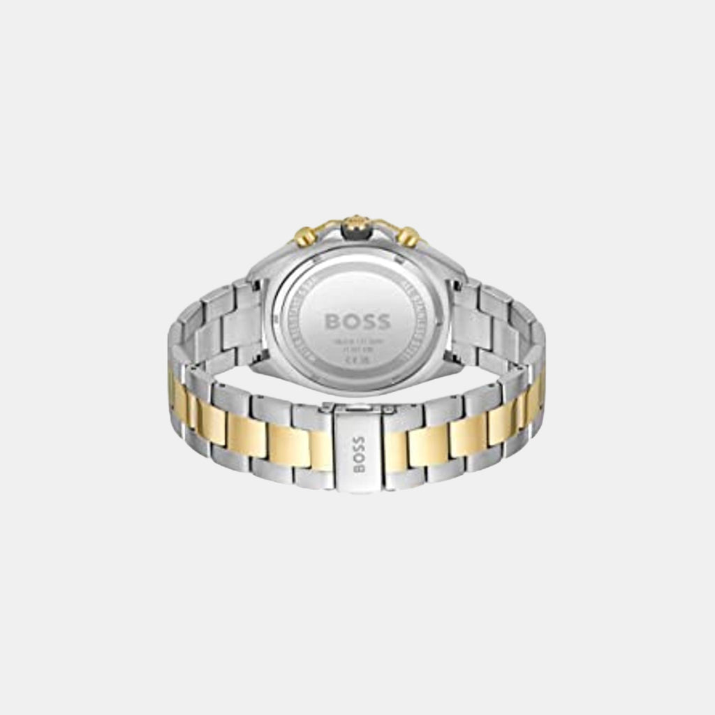 Energy Men Quartz Black Dial Chronograph Stainless Steel Watch 1513974