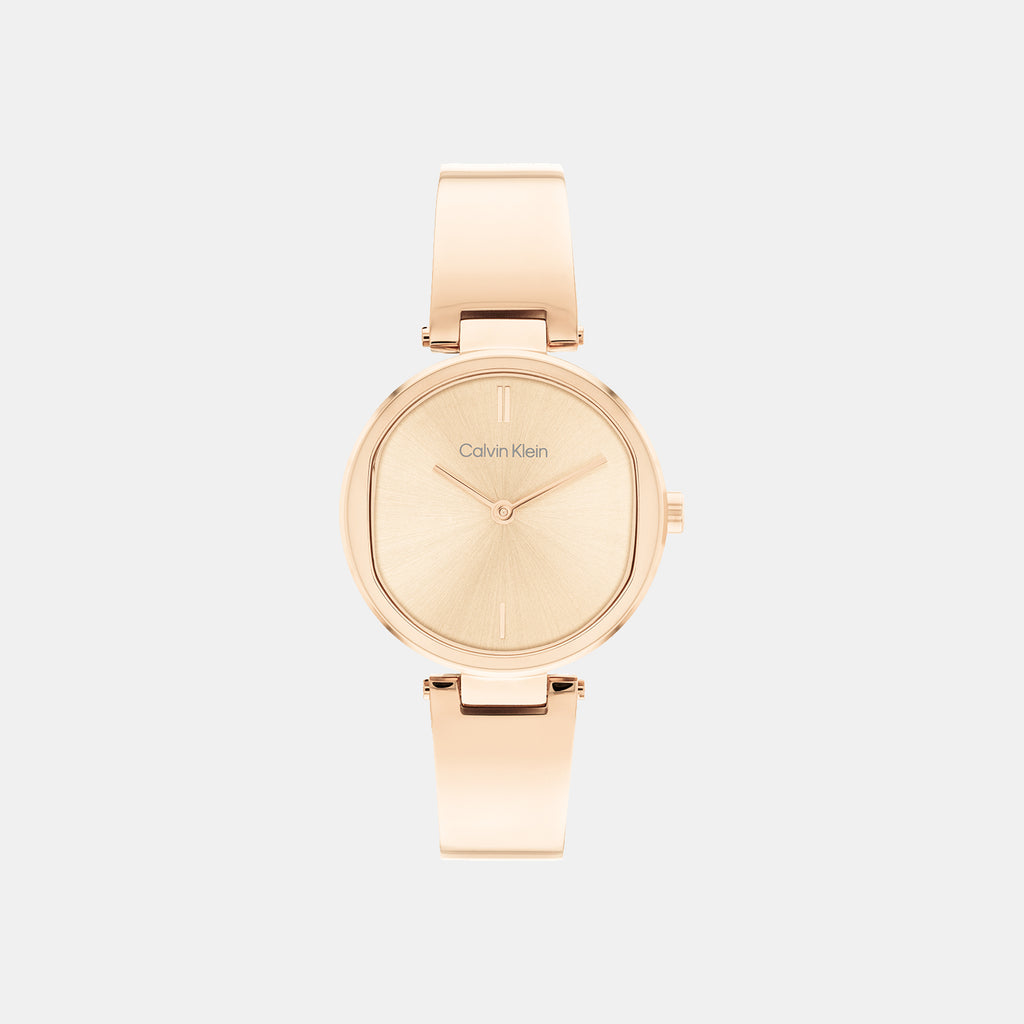 Calvin Klein Round Gold Analog watch