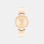 Calvin Klein Round Gold Analog watch