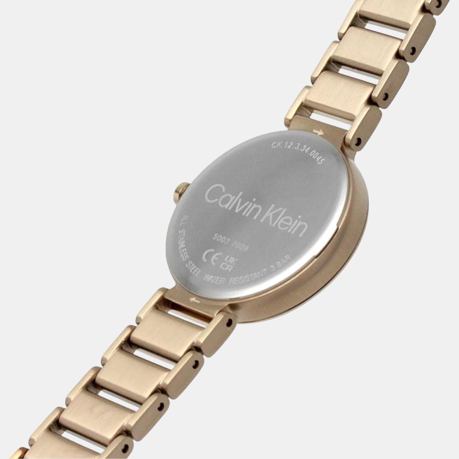 Calvin Klein 28 mm Gold Quartz watch