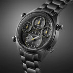 Seiko Men Round Black watch