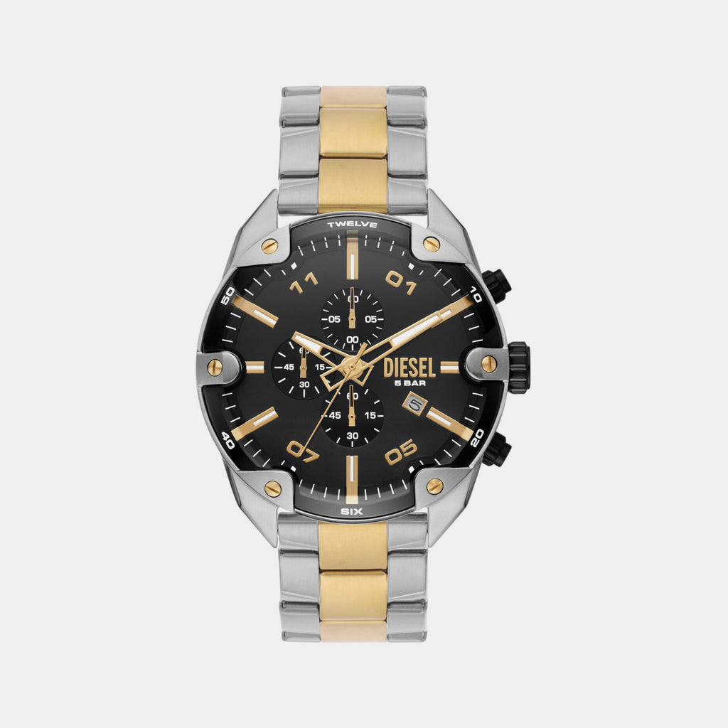 Diesel Round Black Chronograph watch
