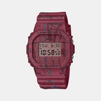 Casio Square Red Digital watch
