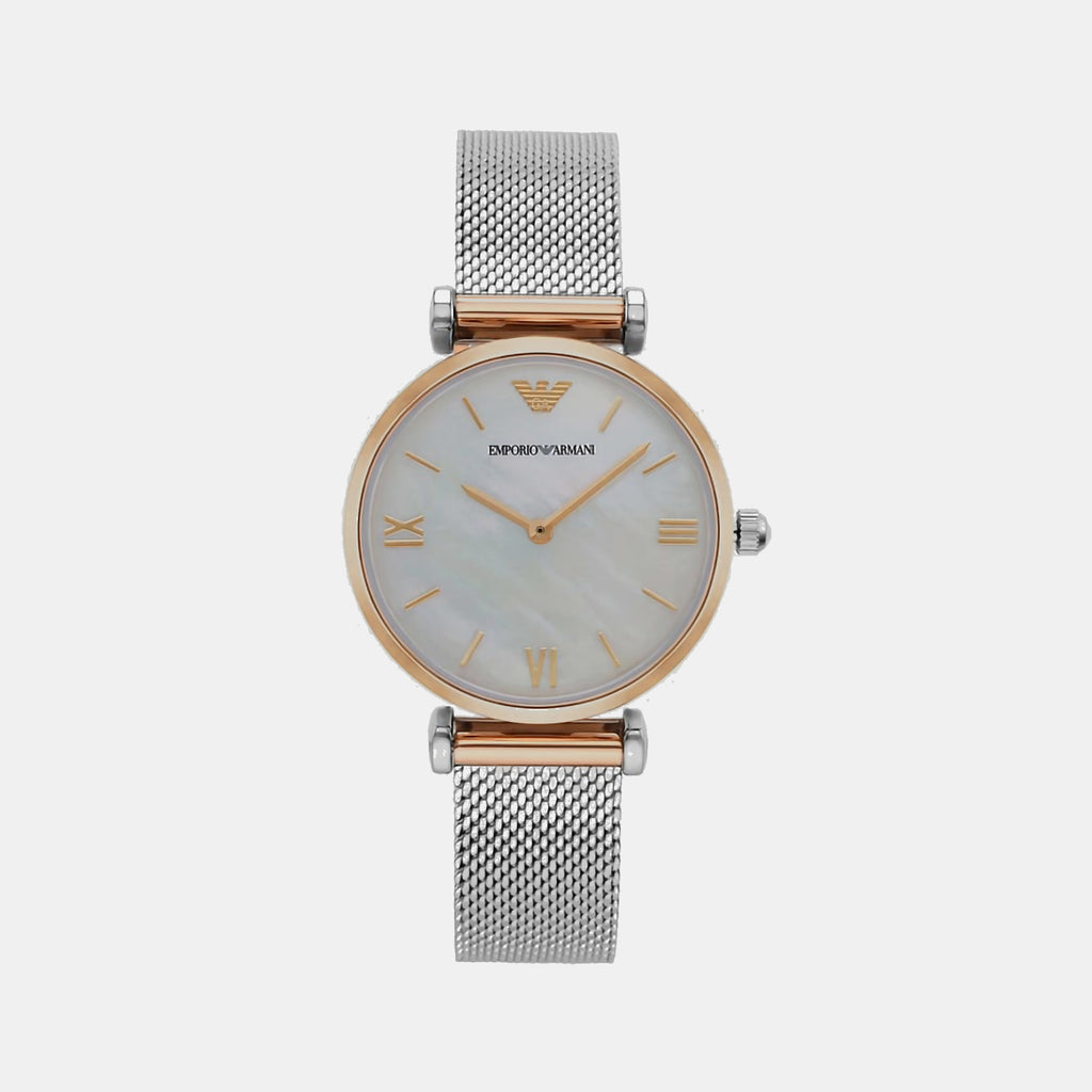 Emporio Armani Round Mother Of Pearl Analog watch