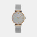 Emporio Armani Round Mother Of Pearl Analog watch