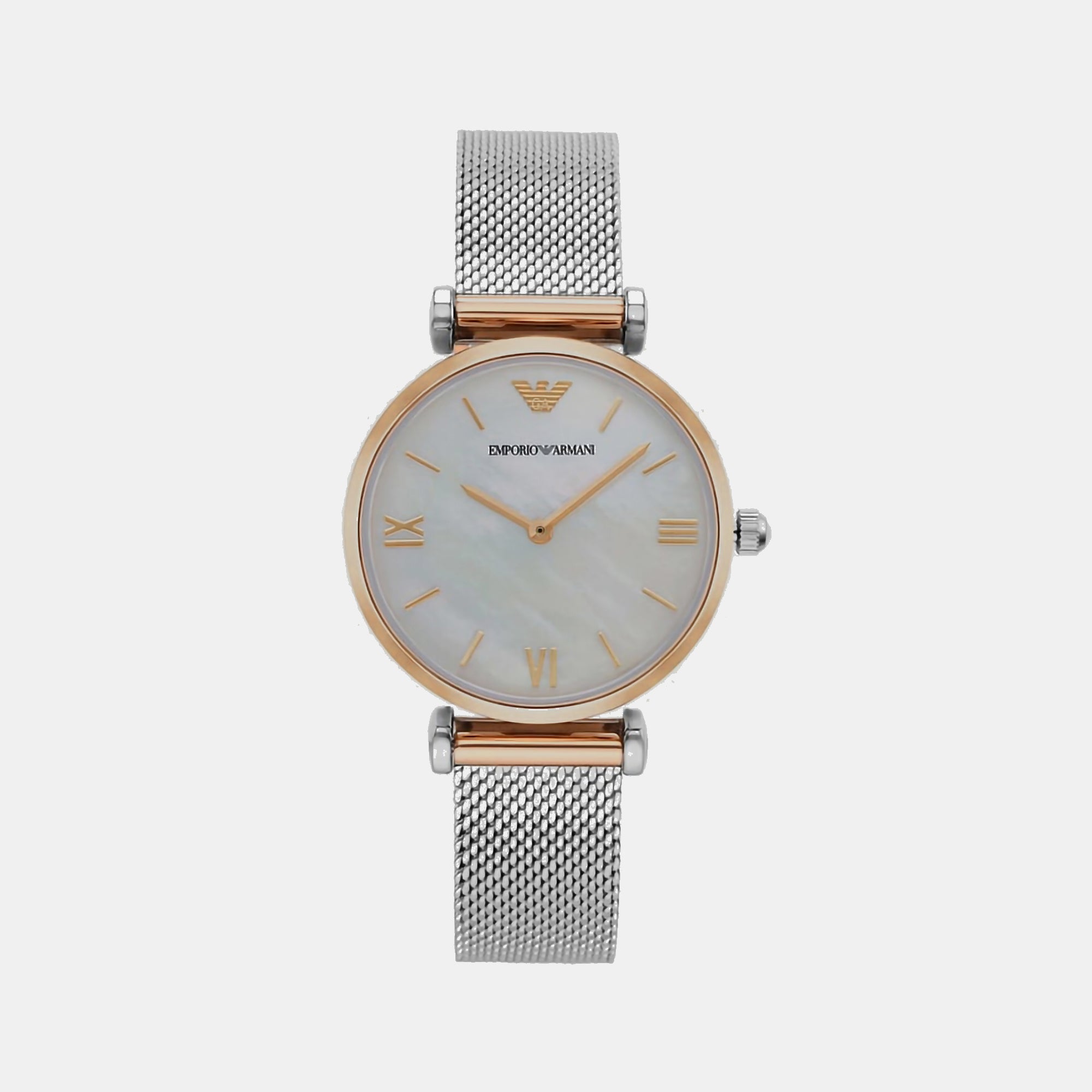 Emporio Armani Round Mother Of Pearl Analog watch
