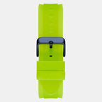 Men Quartz Green Dial Analog Polyester Watch GW0578G1