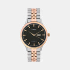 Timex Round Blue Analog watch