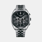 Citizen Round Black Chronograph watch