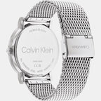 Ck Slate Men Quartz Black Dial Analog Stainless Steel Watch 25200260