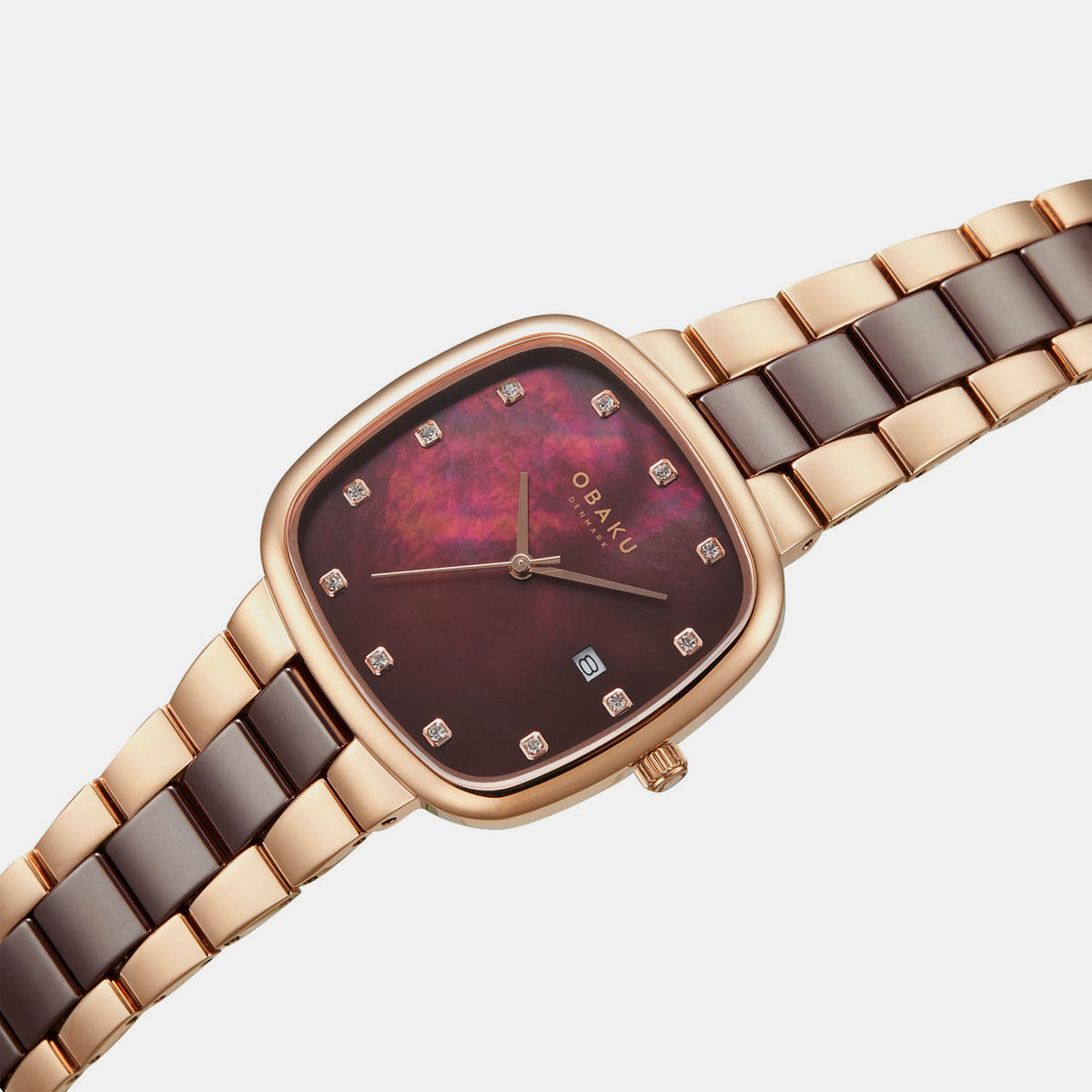 Obaku 34 mm Square Quartz watch