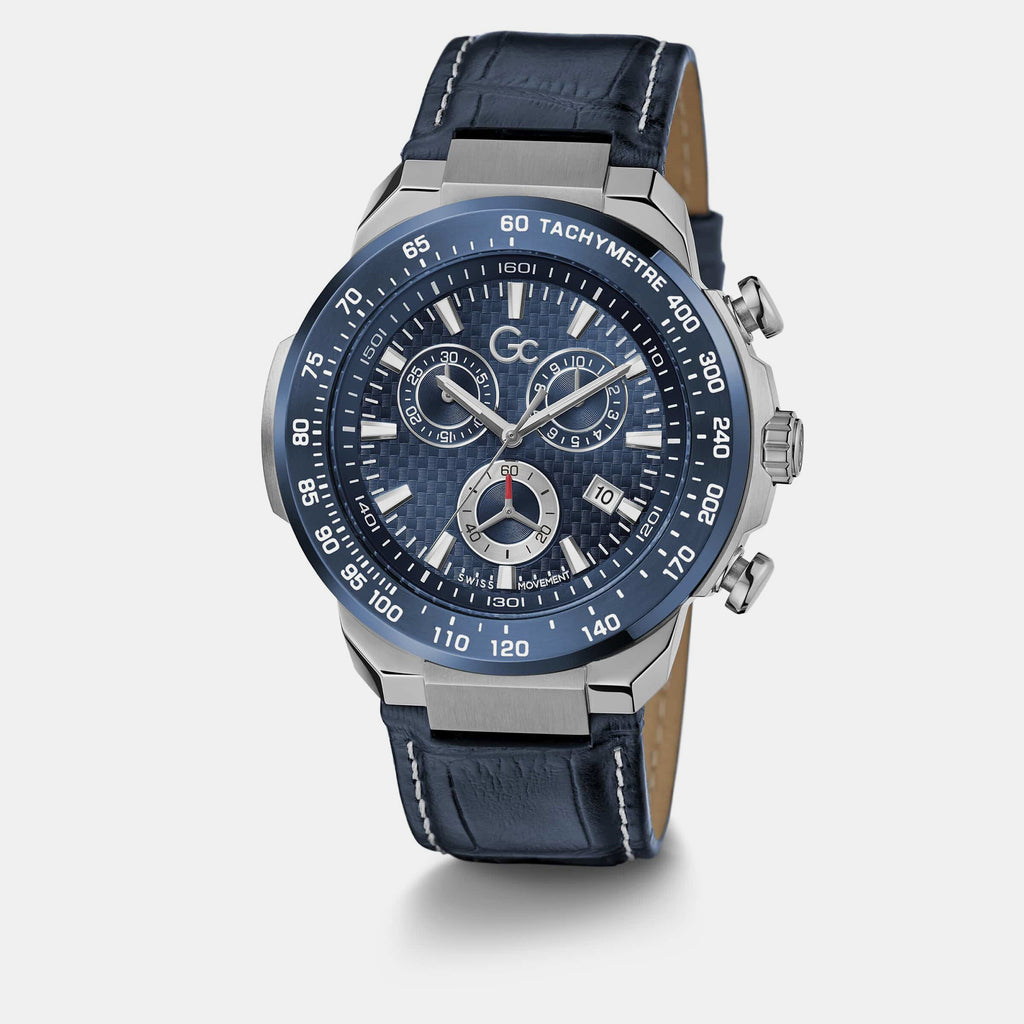 GC Leather Blue watch