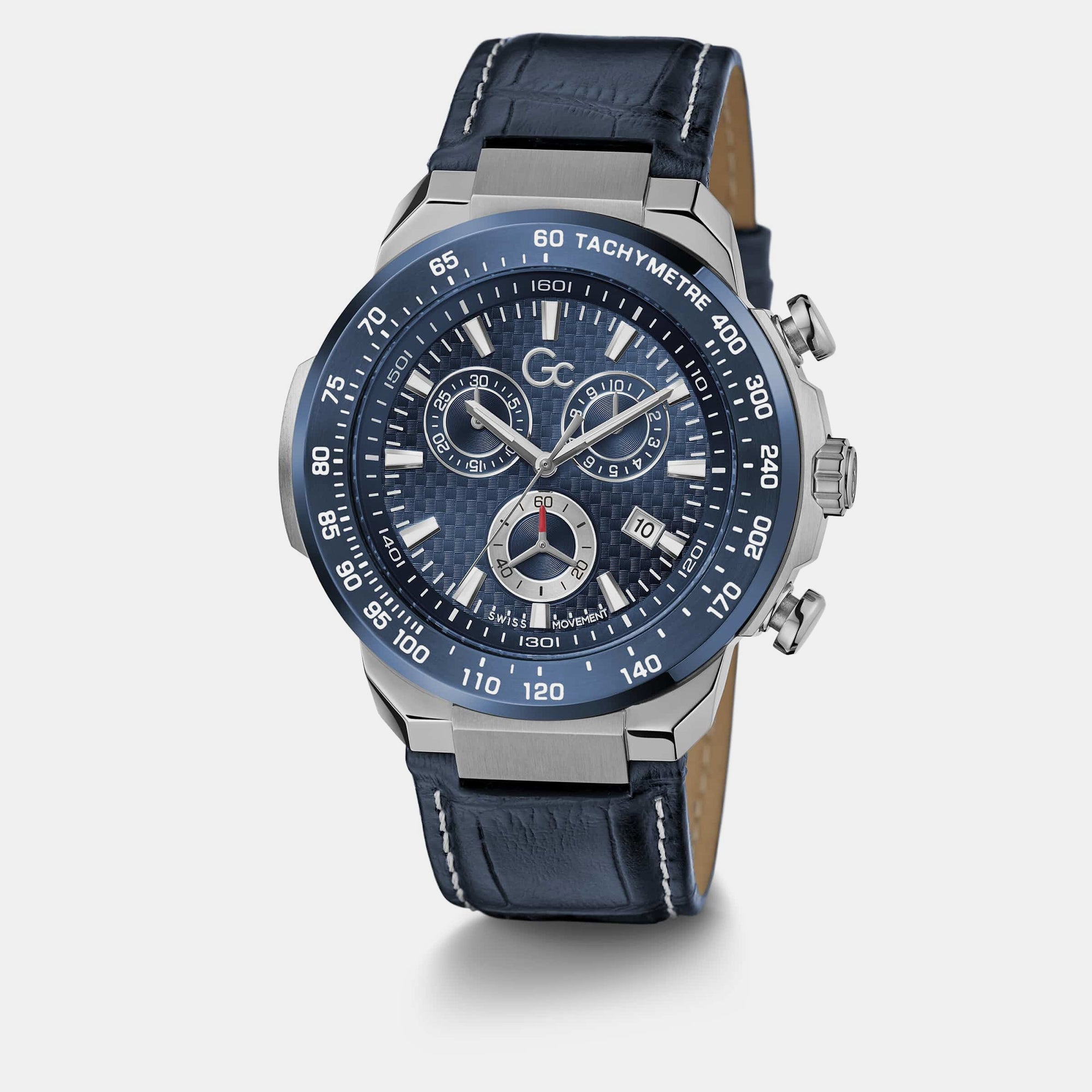GC Leather Blue watch