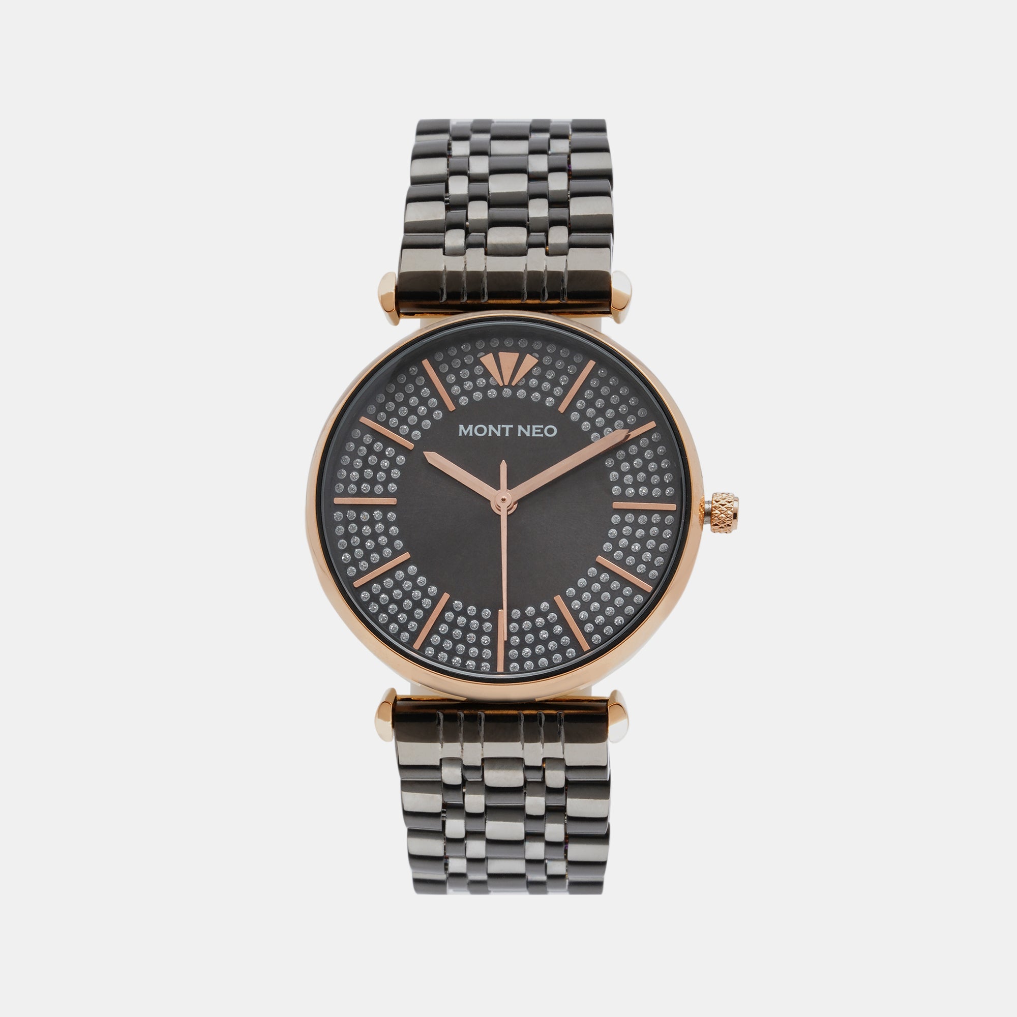 Mont Neo Round Black Analog watch