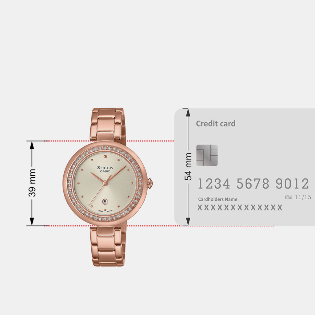 Casio Round Quartz Analog Women watch