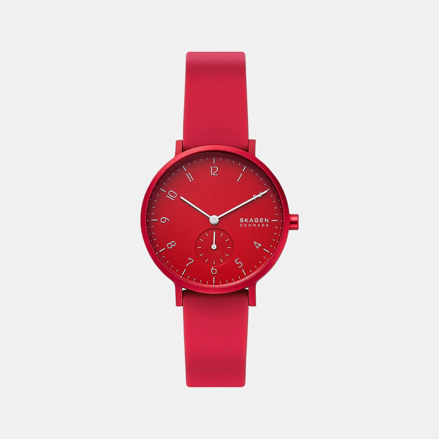 Skagen Round Red Analog watch