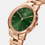 Daniel Wellington Women Round Green watch