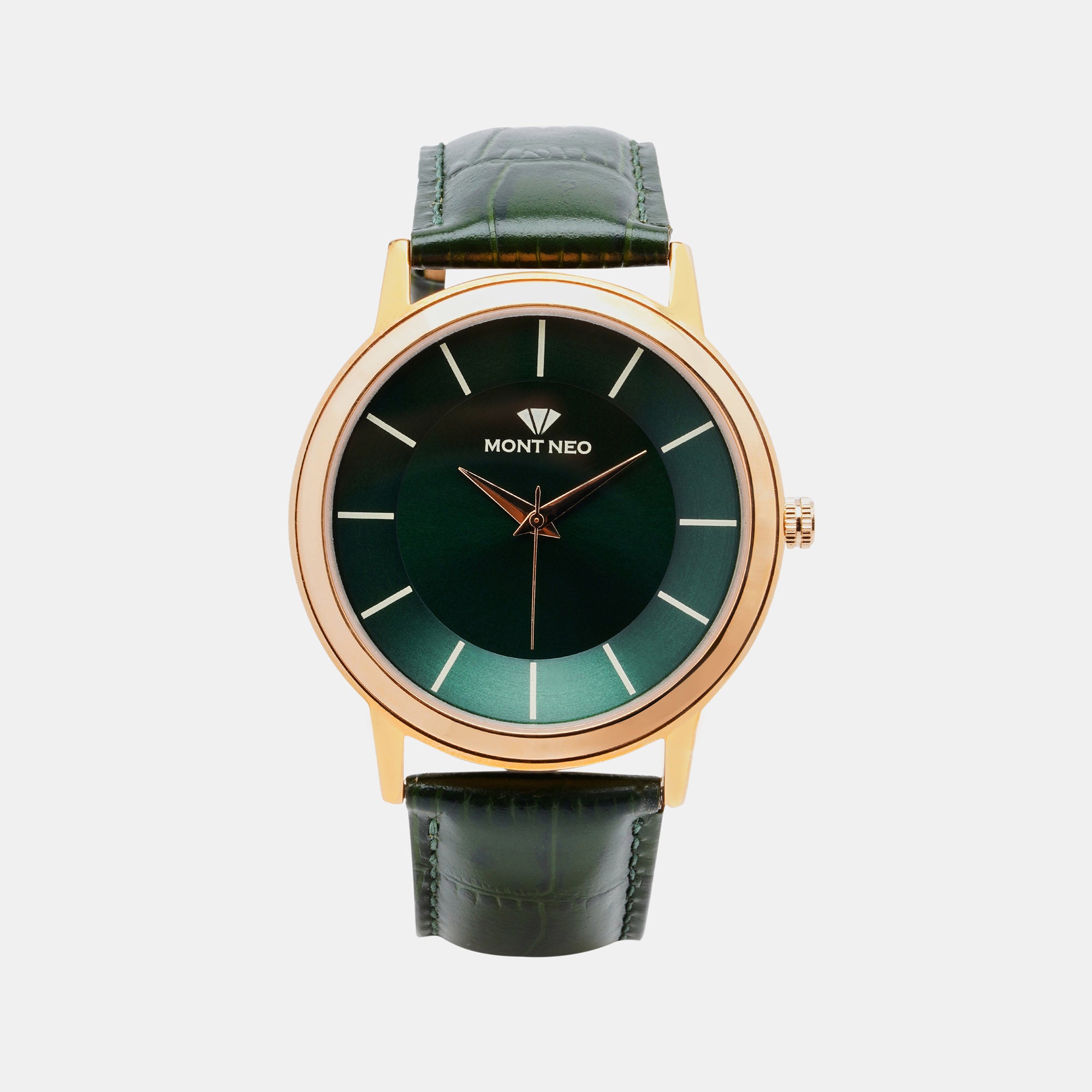 Mont Neo Round Green Analog watch