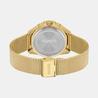 Boss Men Round Gold watch