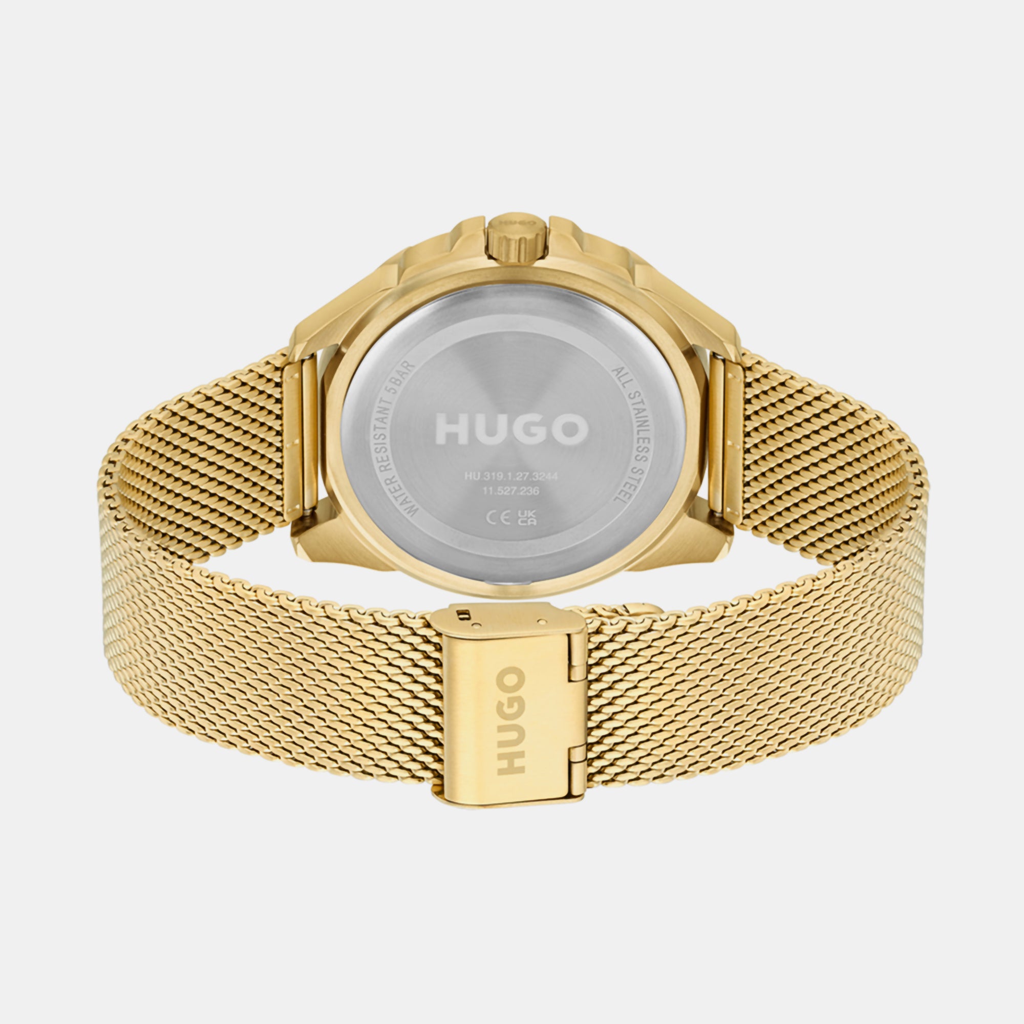 Boss Men Round Gold watch