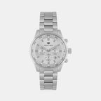 Mont Neo Round Silver Chronograph watch