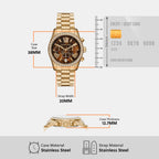 Michael Kors Stainless Steel Brown watch