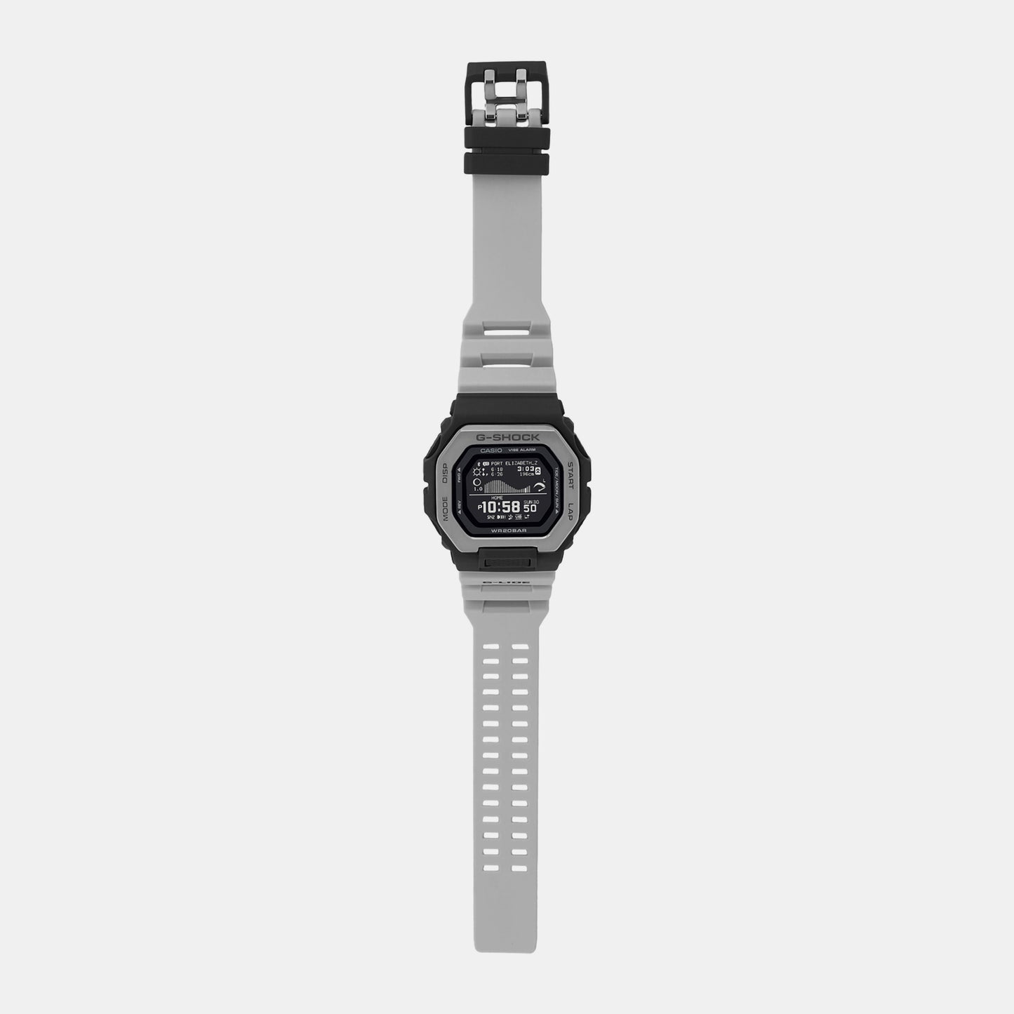 G-Shock Gray Men's Digital Resin Watch G1391 - GBX-100TT-8DR