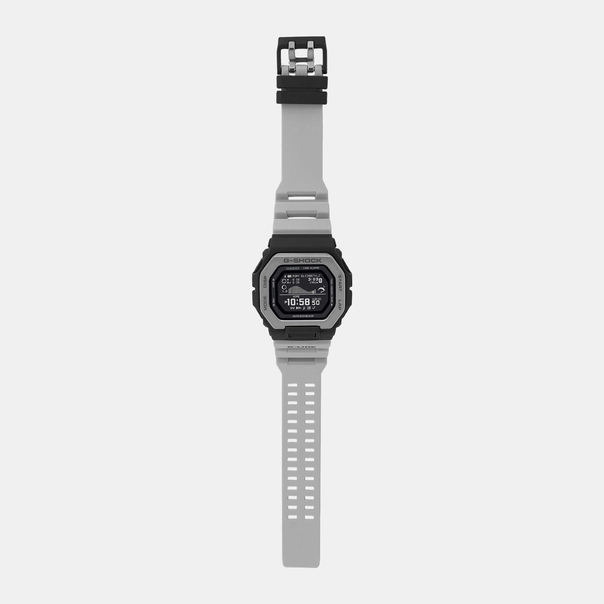 G-Shock Men Quartz Grey Dial Digital Resin Watch G1391