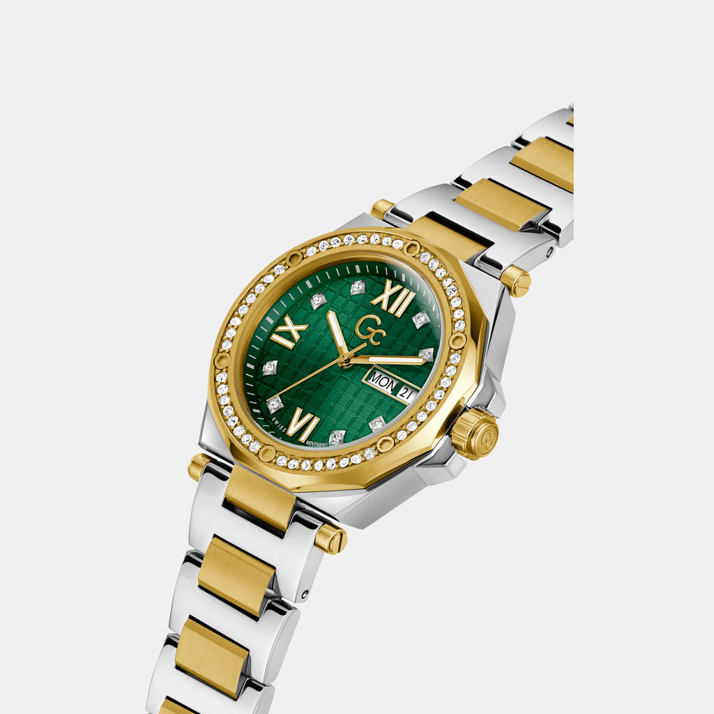 GC Stainless Steel Round watch