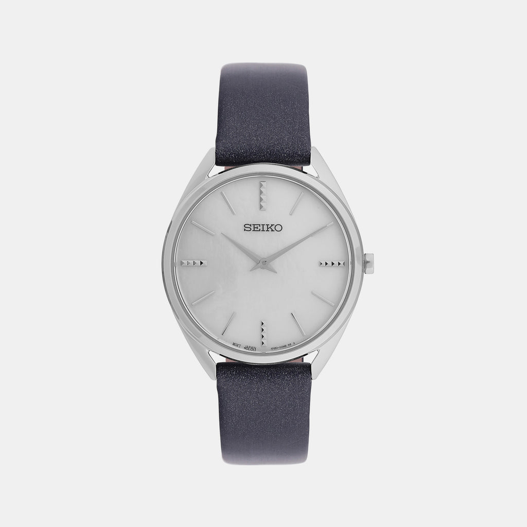 Seiko Round Silver Analog watch