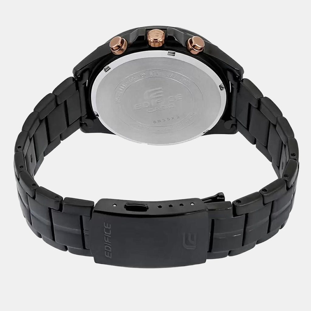 Casio Men Round Black watch