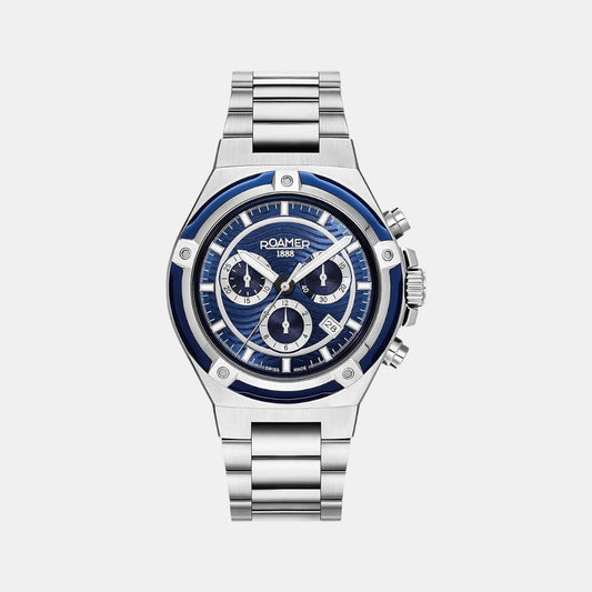 Tempomaster Chrono Male Stainless Steel Watch 221837 41 45 20