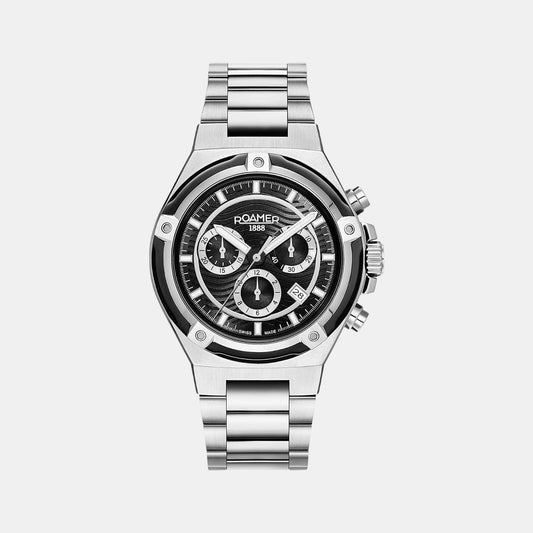 Tempomaster Chrono Male Stainless Steel Watch 221837 41 55 20