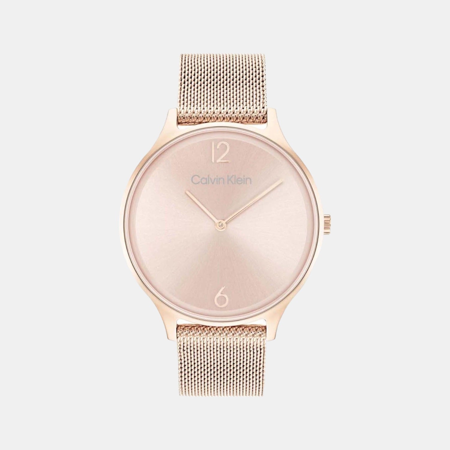Calvin Klein Round Gold Analog watch