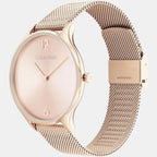 Calvin Klein Women Round Gold watch