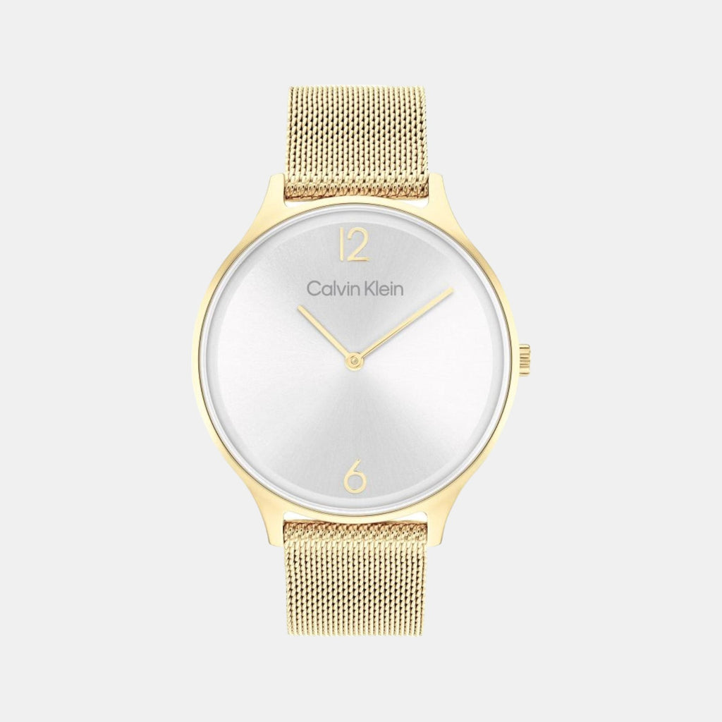 Calvin Klein Round Silver Analog watch