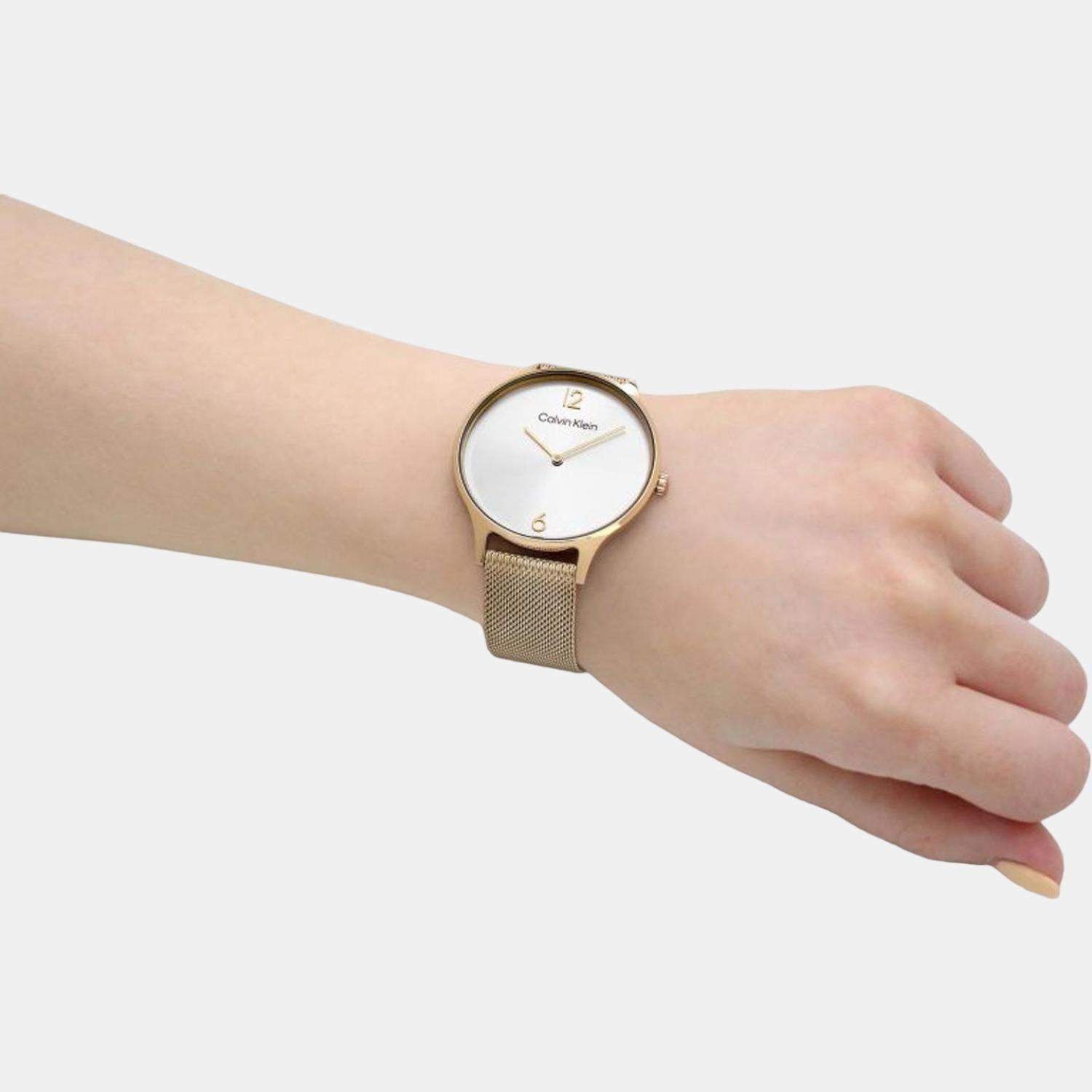 Calvin Klein 38 mm Gold Quartz watch