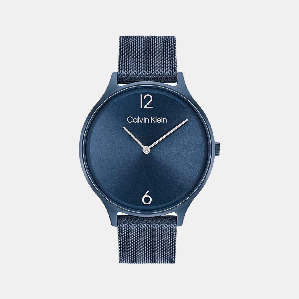 Calvin Klein Round Blue Analog watch