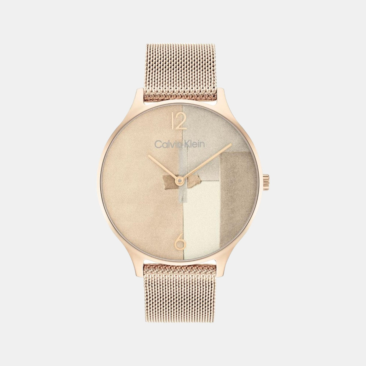 Calvin Klein Round Two Tone Analog watch