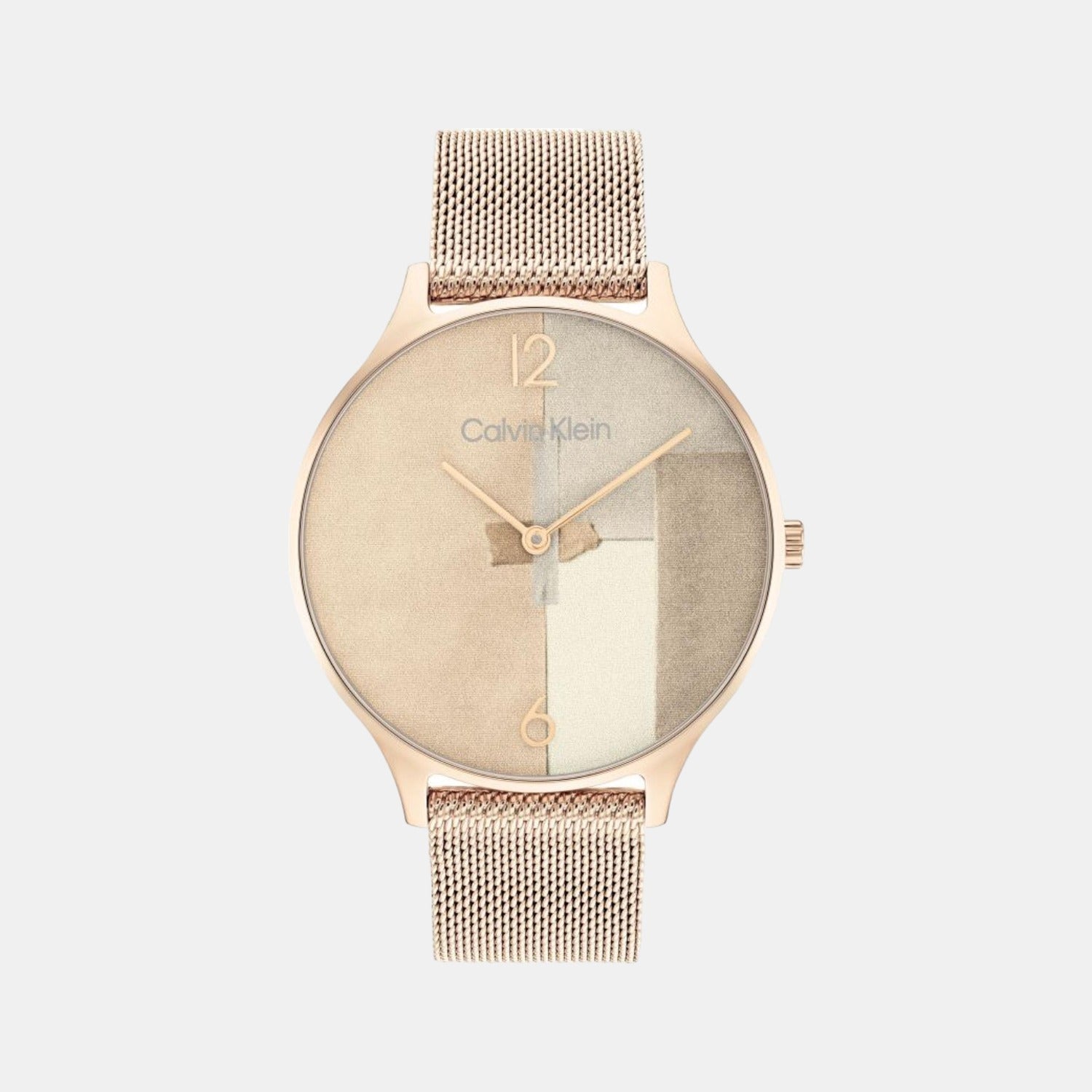 Calvin Klein Round Two Tone Analog watch
