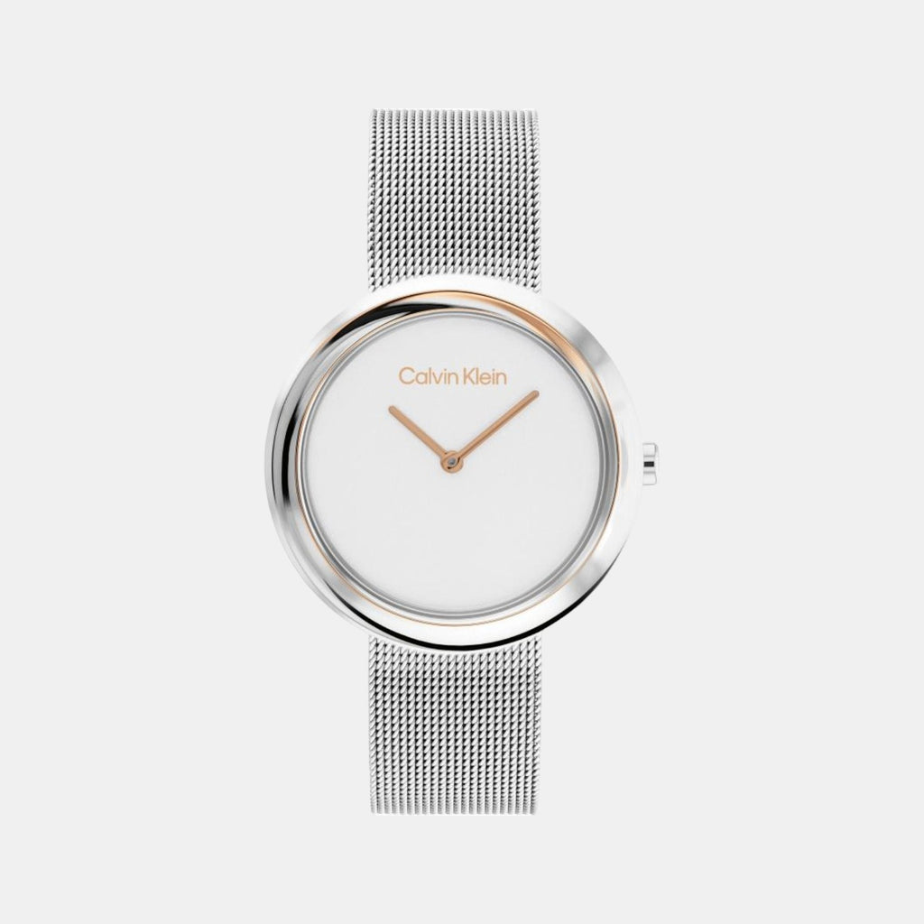 Calvin Klein Round White Analog watch