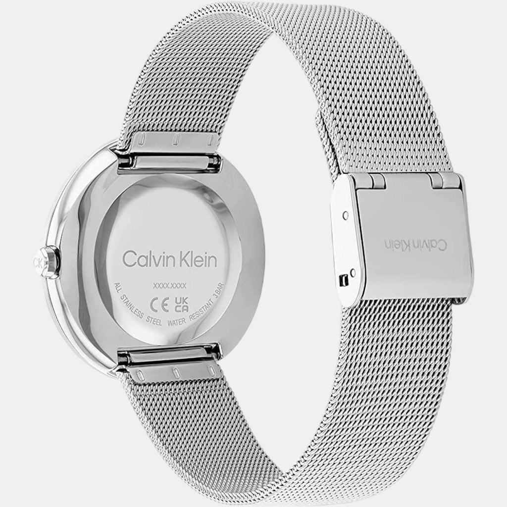 Calvin Klein Women Round Blue watch
