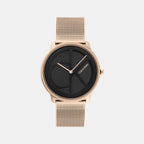 Calvin Klein Round Black Analog watch