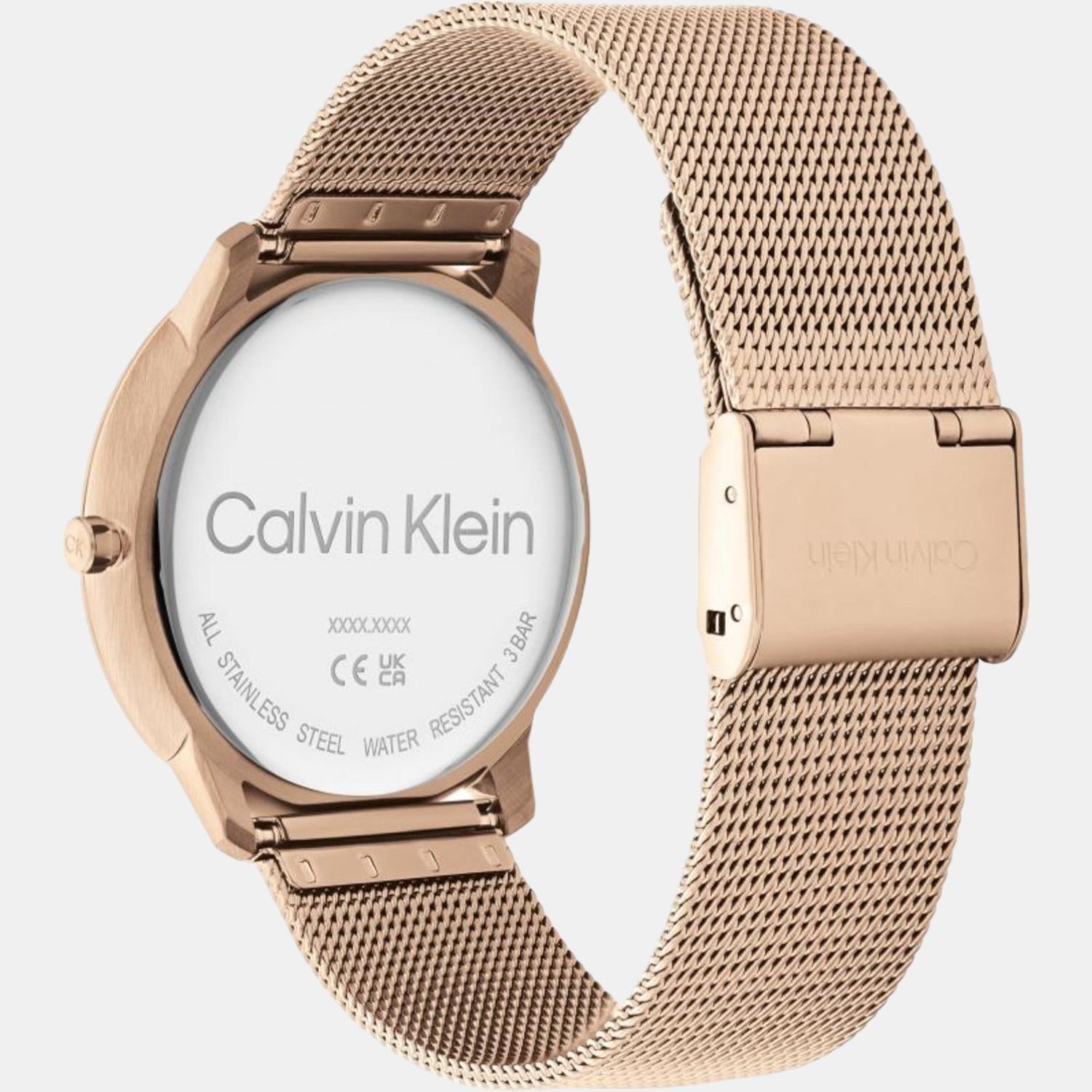 Calvin Klein Unisex Round Black watch