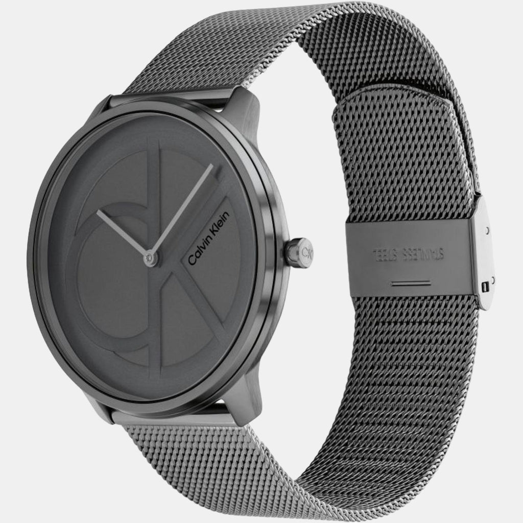 Calvin Klein Unisex Round Grey watch
