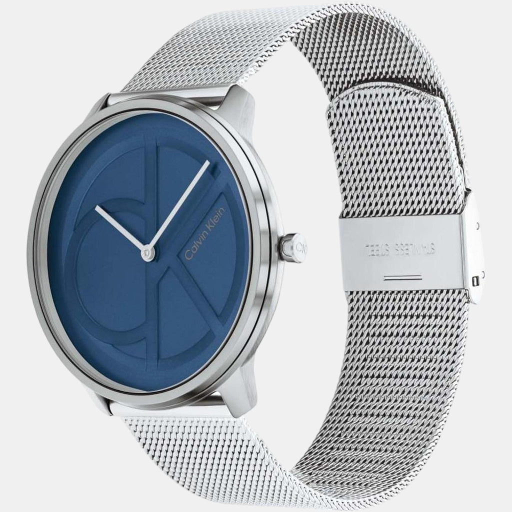 Calvin Klein Unisex Round Blue watch