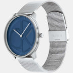 Calvin Klein Unisex Round Blue watch