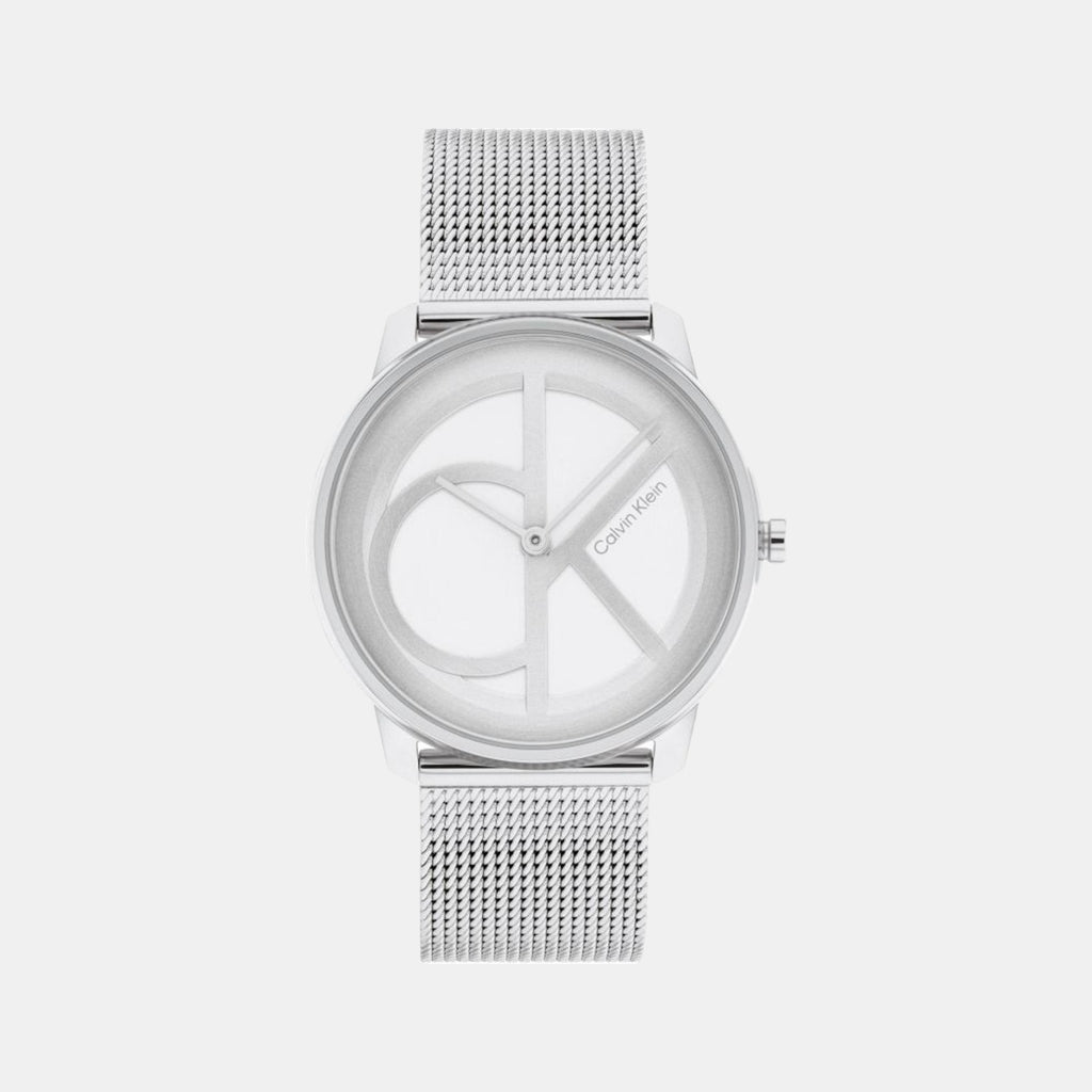 Calvin Klein Round Silver Analog watch